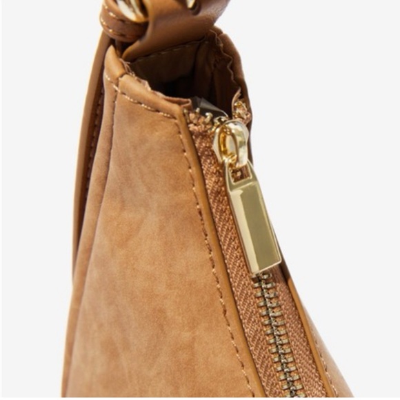 4th & reckless tan brown round bag, adjustable shoulder bag - Picture 8 of 11